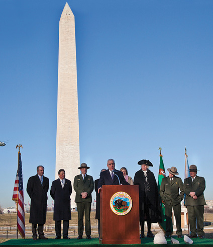 David Rubenstein Washington Monument